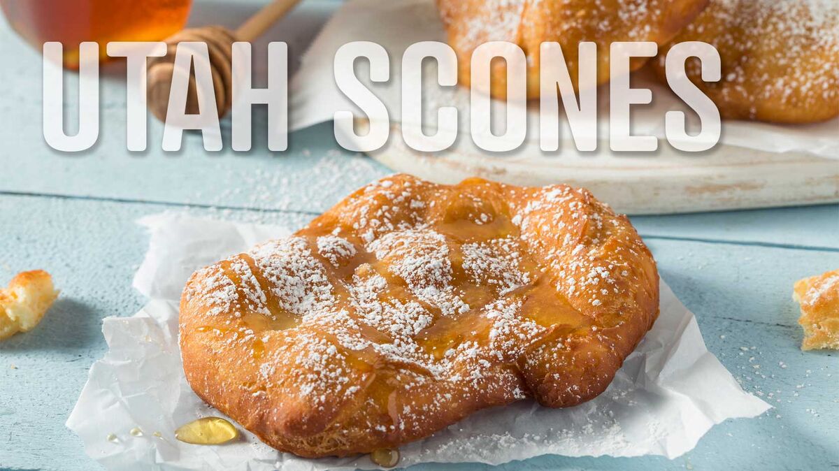 utah scones letter U food