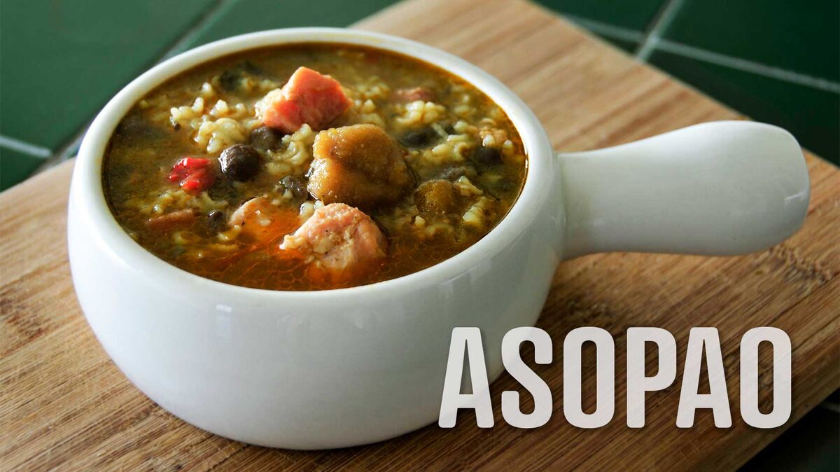 asopao letter a food