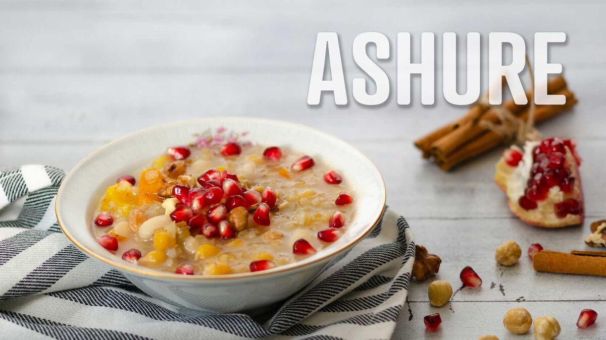 ashure letter a food