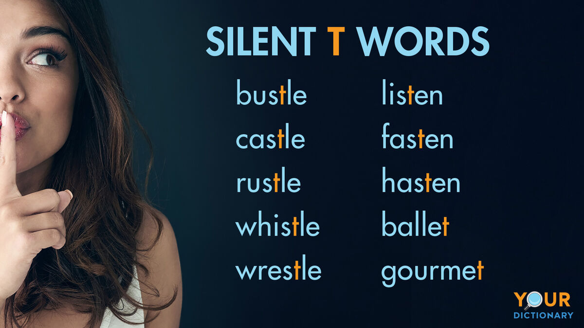 common silent t words examples