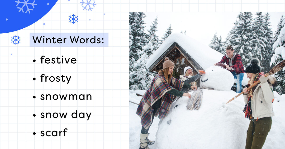 Winter Words for Frosty Fun and Learning | YourDictionary