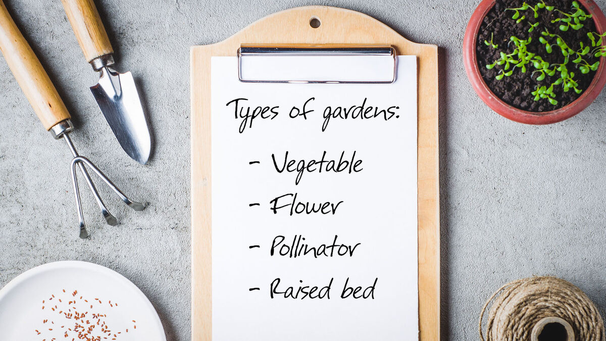 Essay topic list for types of gardens