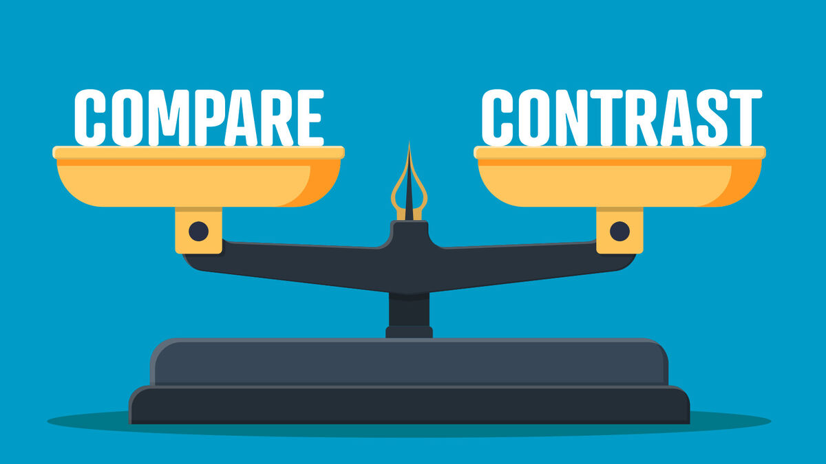 Scale of Compare and Contrast Concept