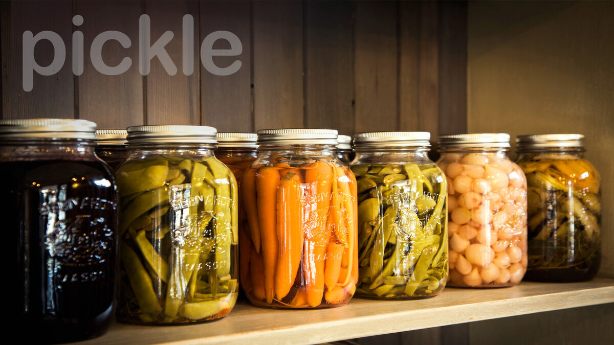 example of pickle cooking term