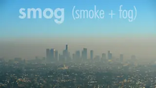 pormanteau smog is smoke plus fog