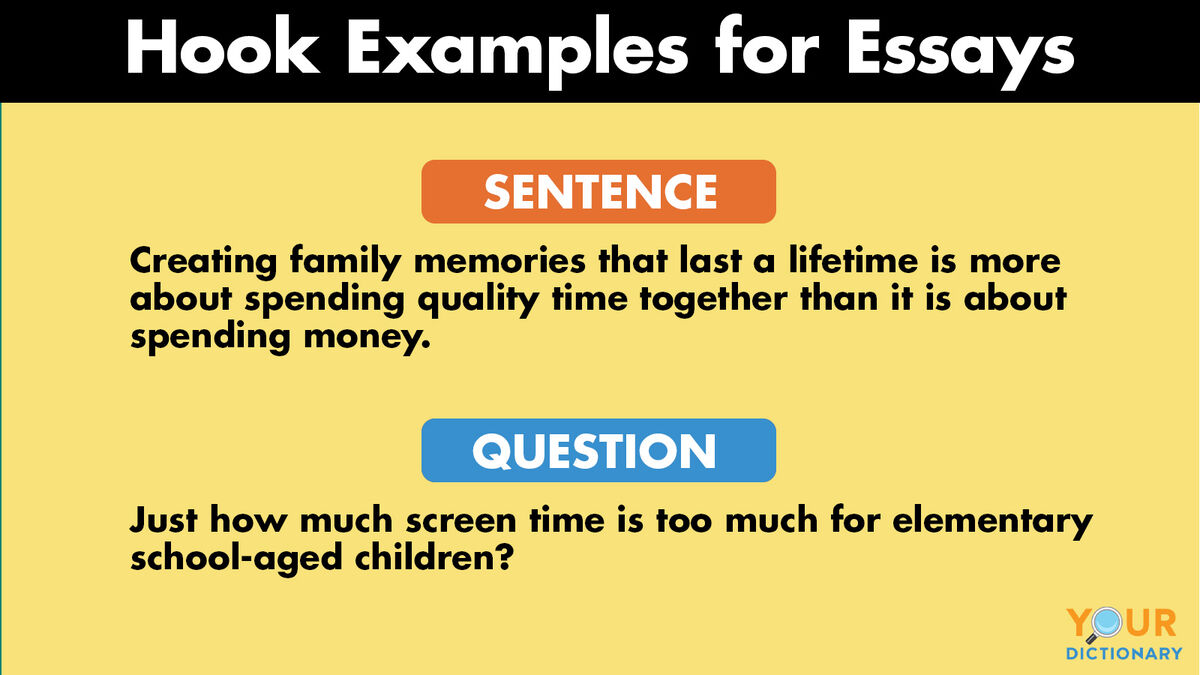 20 Compelling Hook Examples for Essays | YourDictionary