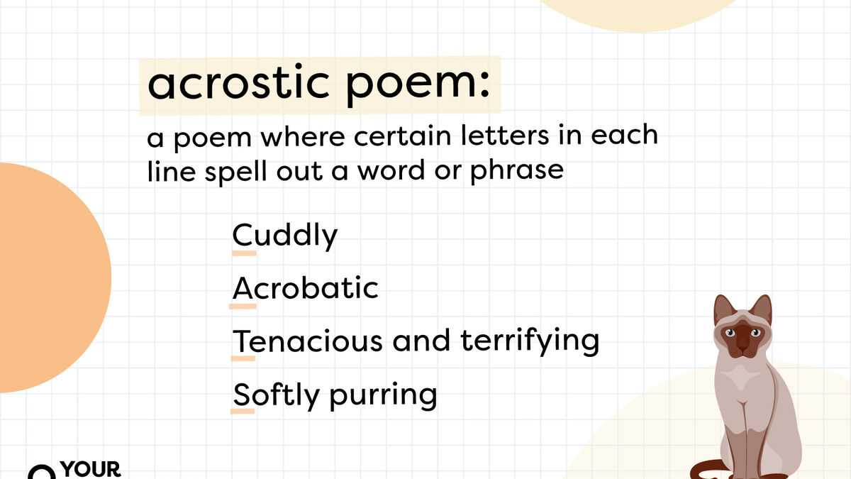 Acrostic Poem Examples