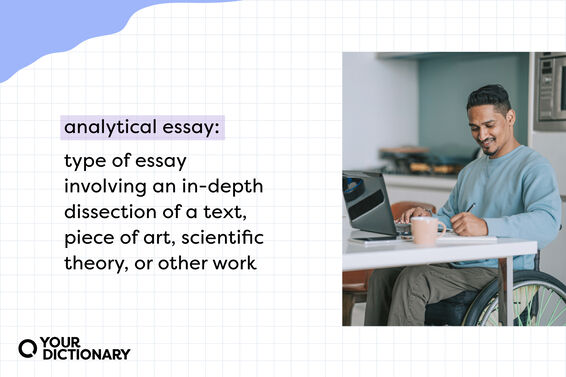 definition of "analytical essay" from the article