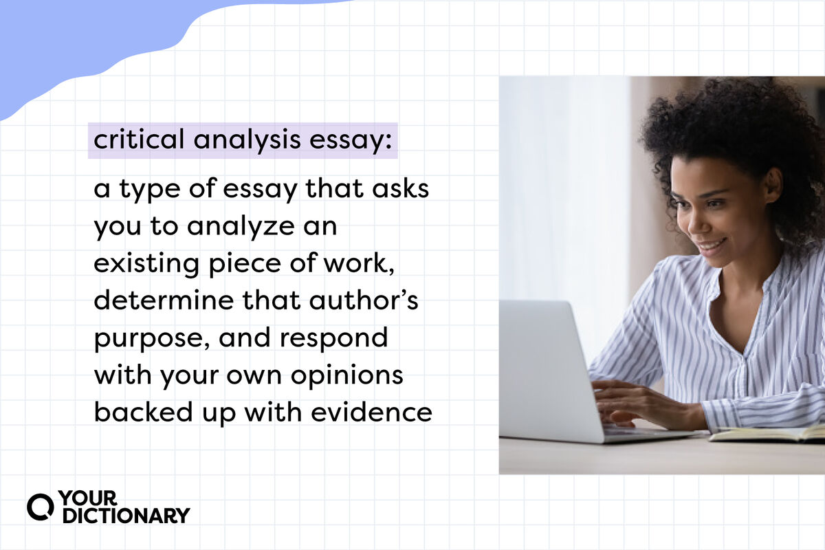 definition the critical essay