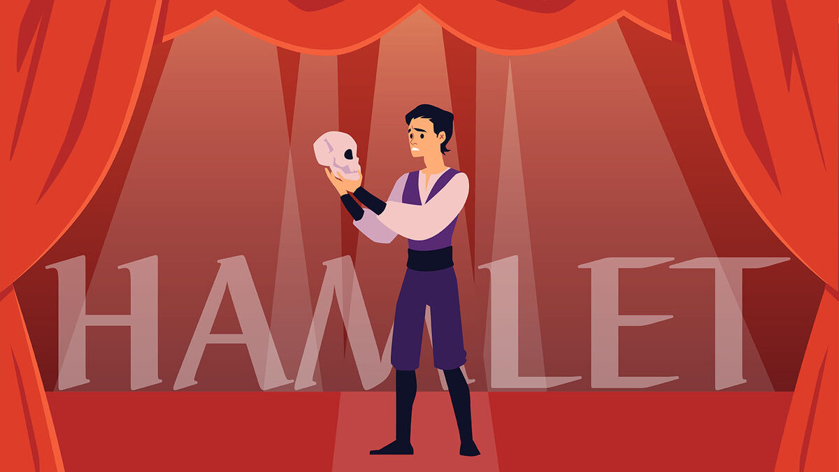 Hamlet drama in literature example