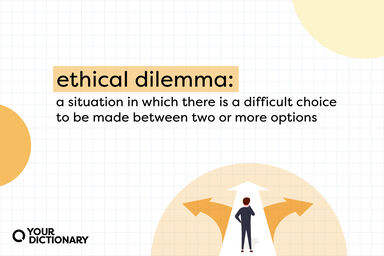 definition of "ethical dilemma" from the article