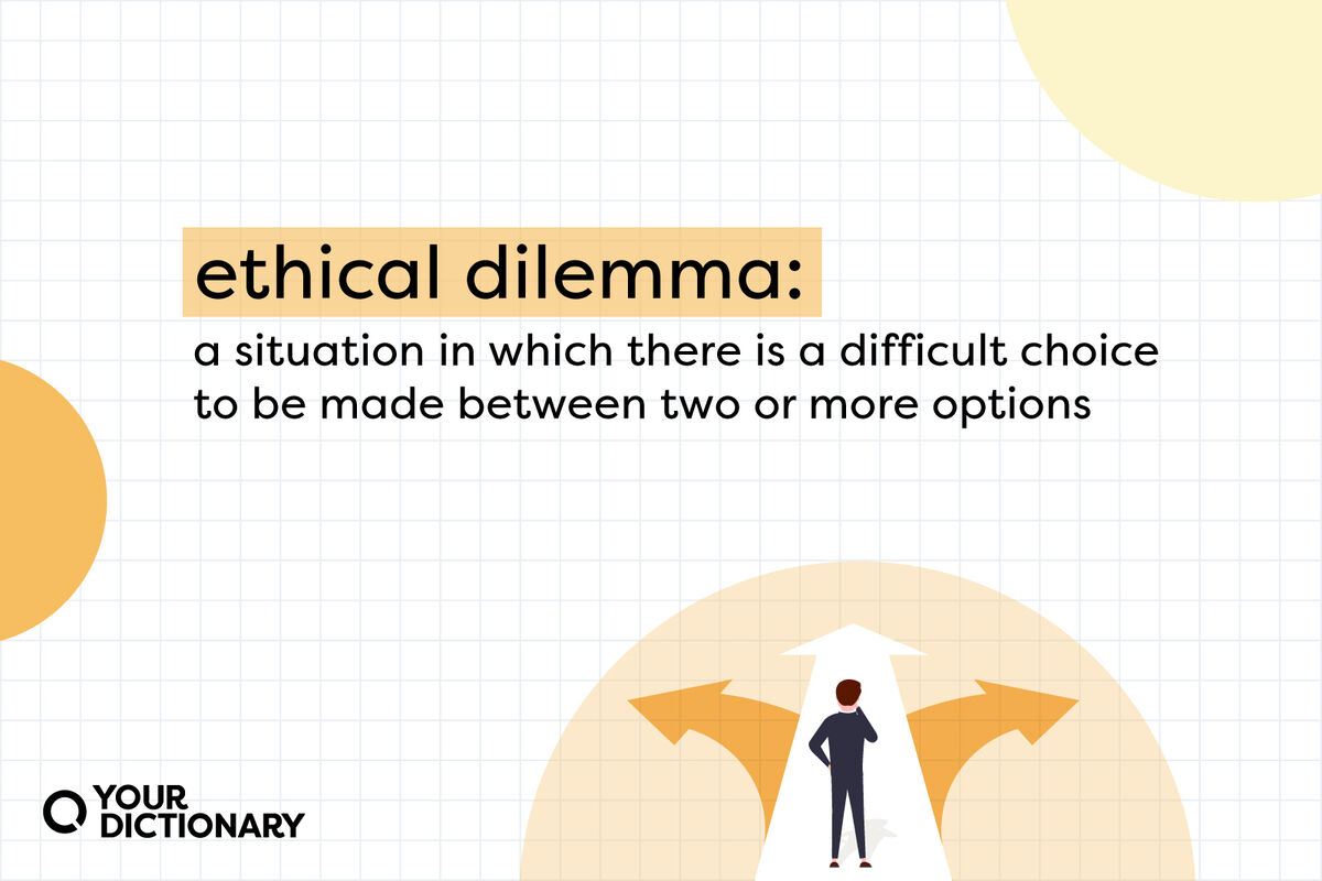 definition of "ethical dilemma" from the article