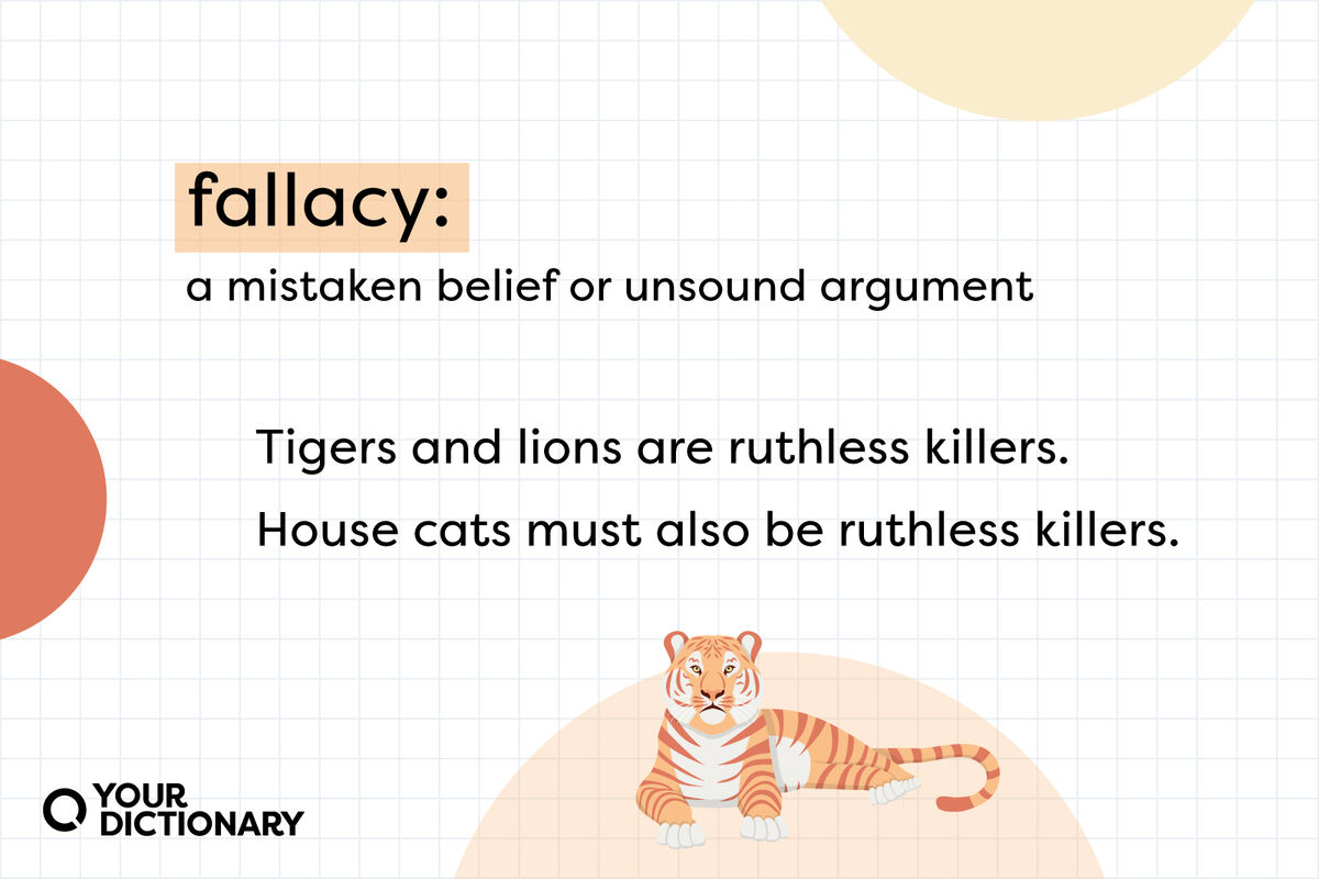 Simple Sentence Using Fallacy