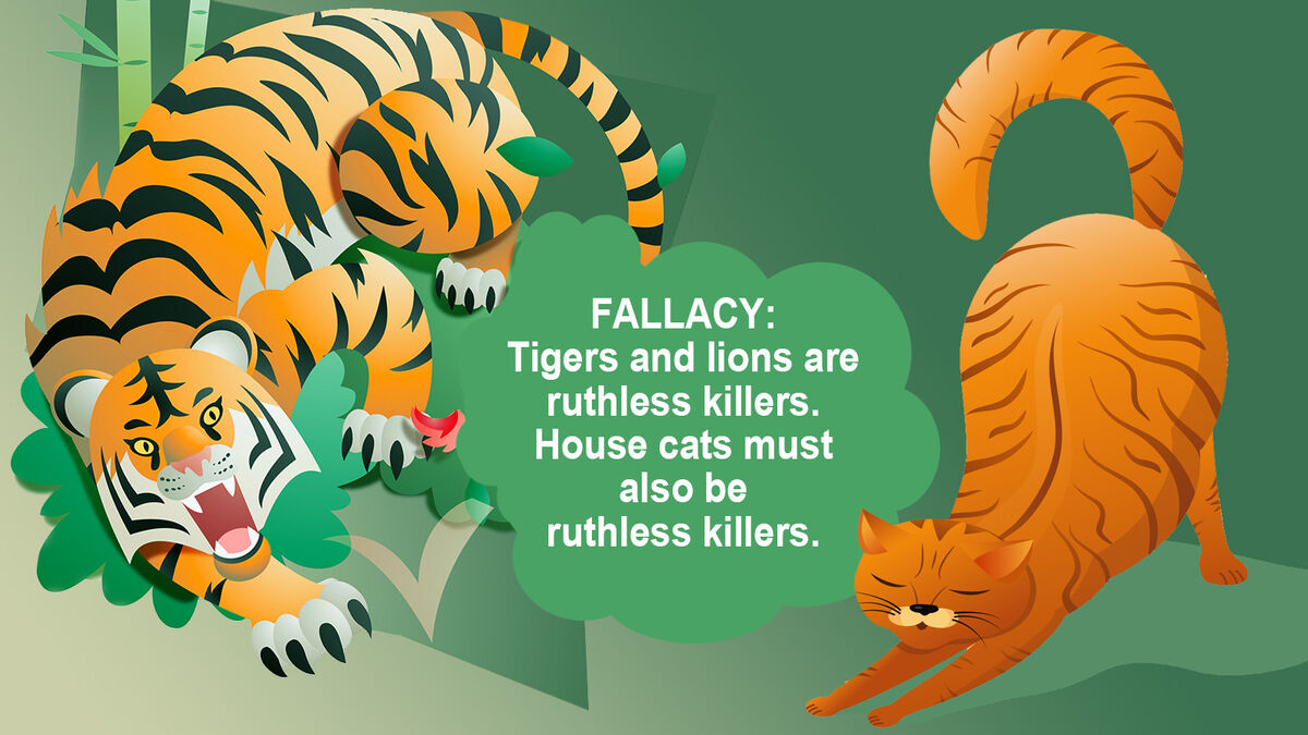 Cats as ruthless killers fallacy
