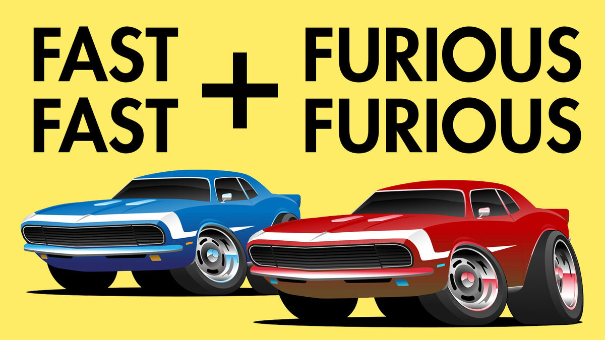2 fast 2 furious rebus puzzle for kids