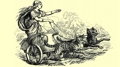 Freya, Norse goddess of love