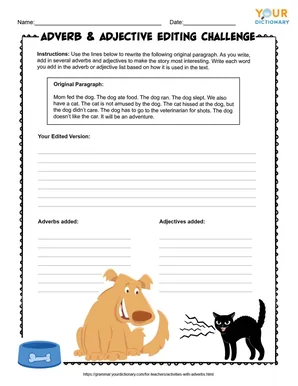 Adverb & Adjective Editing Challenge