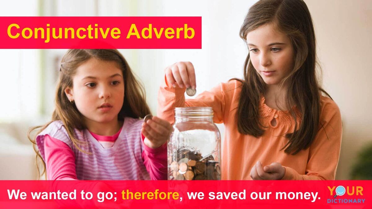 conjunctive adverb example therefore