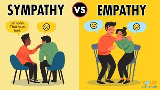 difference between sympathy and empathy example