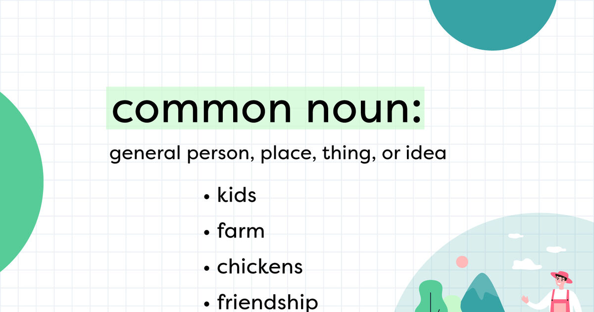 What Is a Common Noun? Types, Explanation, and Examples YourDictionary