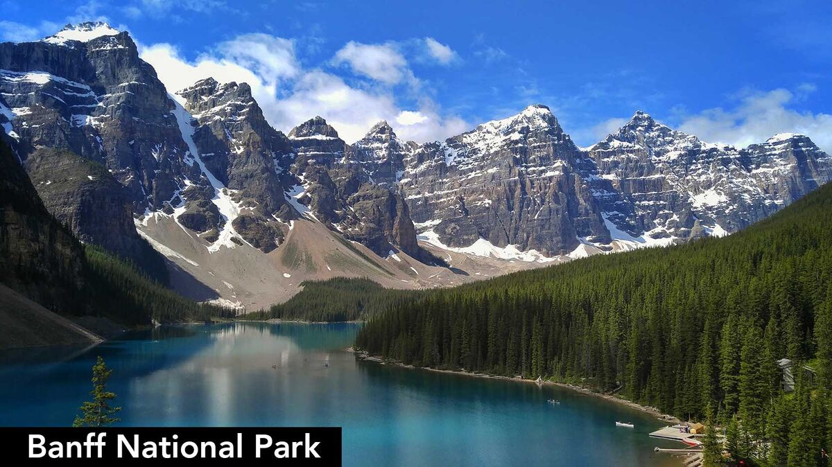 landform Banff National Park