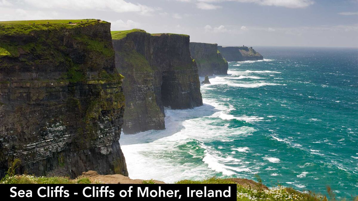 sea cliffs mother ireland