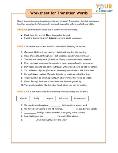 5th grade grammar key skills and worksheets
