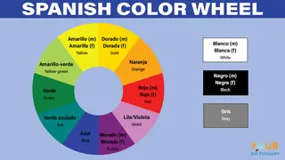 spanish color wheel