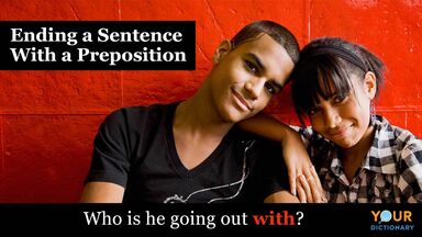 Ending a sentence with a preposition