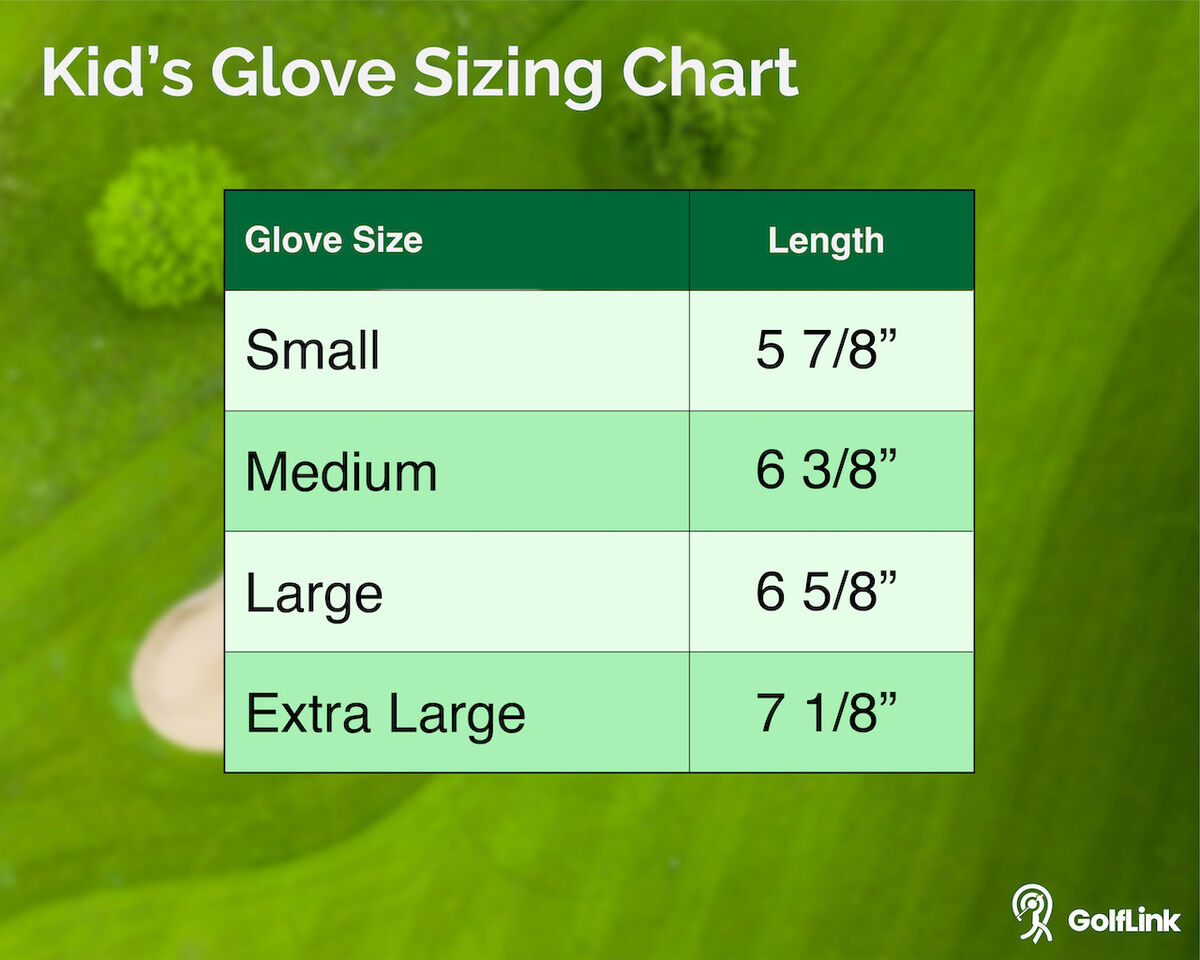 Wilson Golf Glove Size Chart