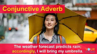 conjunctive adverb