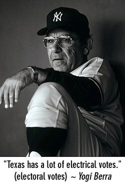 Yogi Berra as examples of malapropism