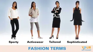 fashion terms to describe style