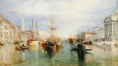The Grand Canal painting romanticism example