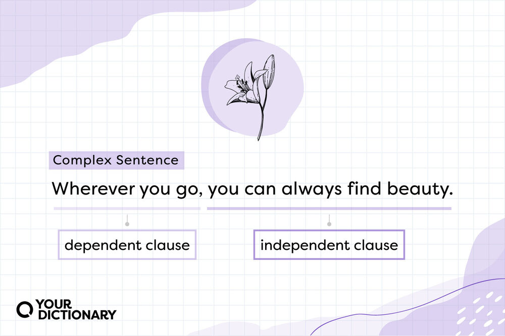 complex sentence examples