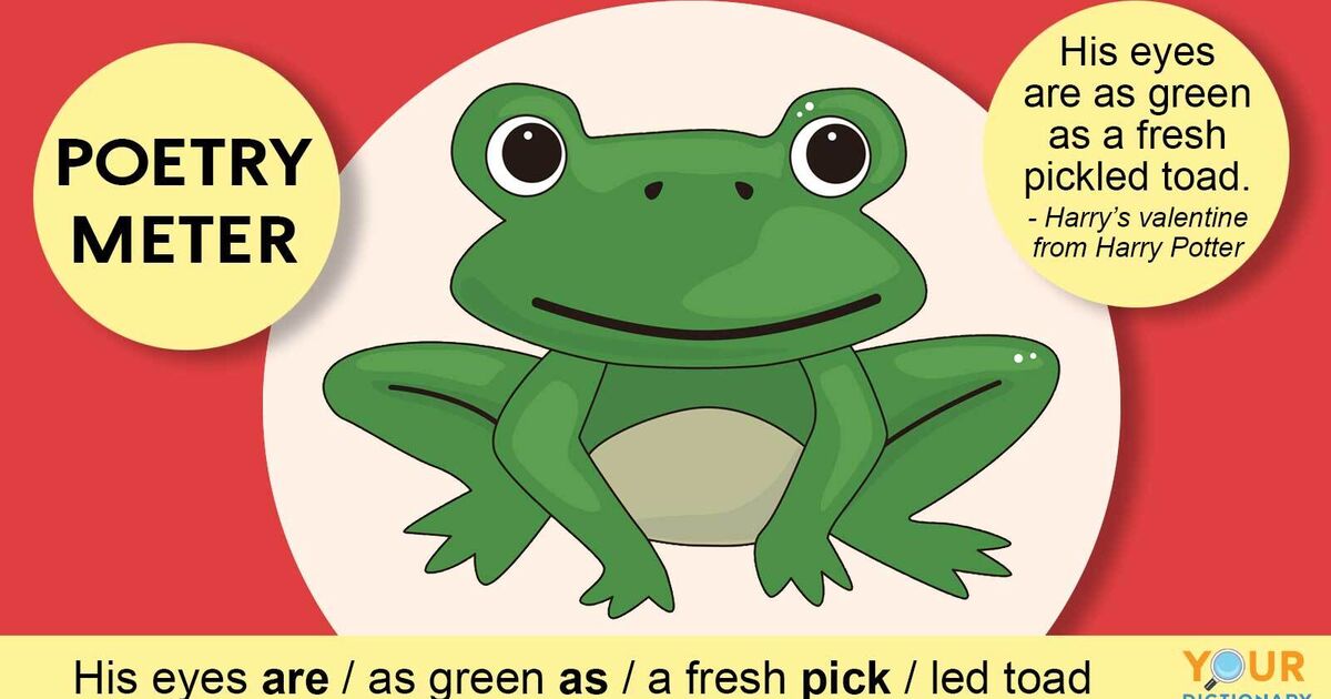 Examples of Meter in Poetry YourDictionary