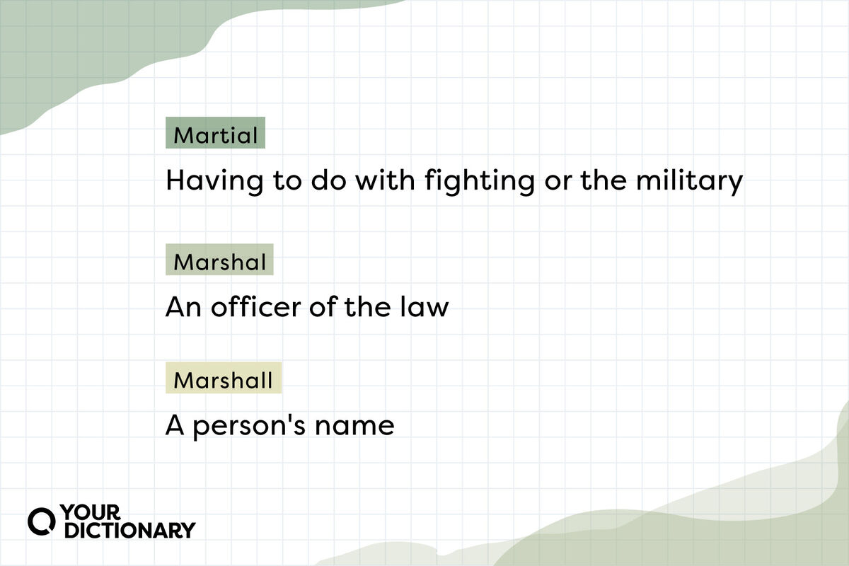 difference-between-martial-and-marshall-differences-explained