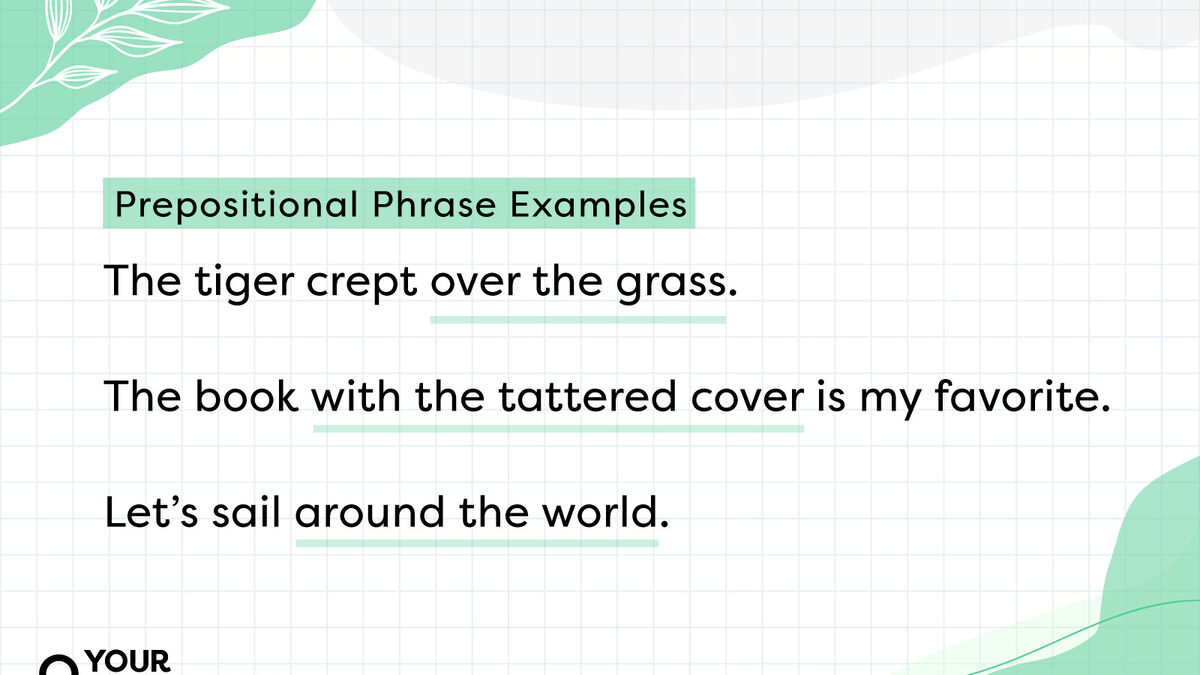 Prepositional Phrases
