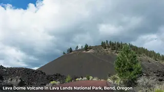 lava dome volcano bend oregon