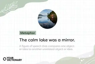 Lake With Metaphor Example and definition