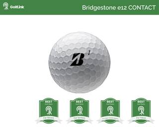 Bridgestone e12 CONTACT golf ball badge