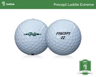 Precept Laddie Extreme golf ball with badge