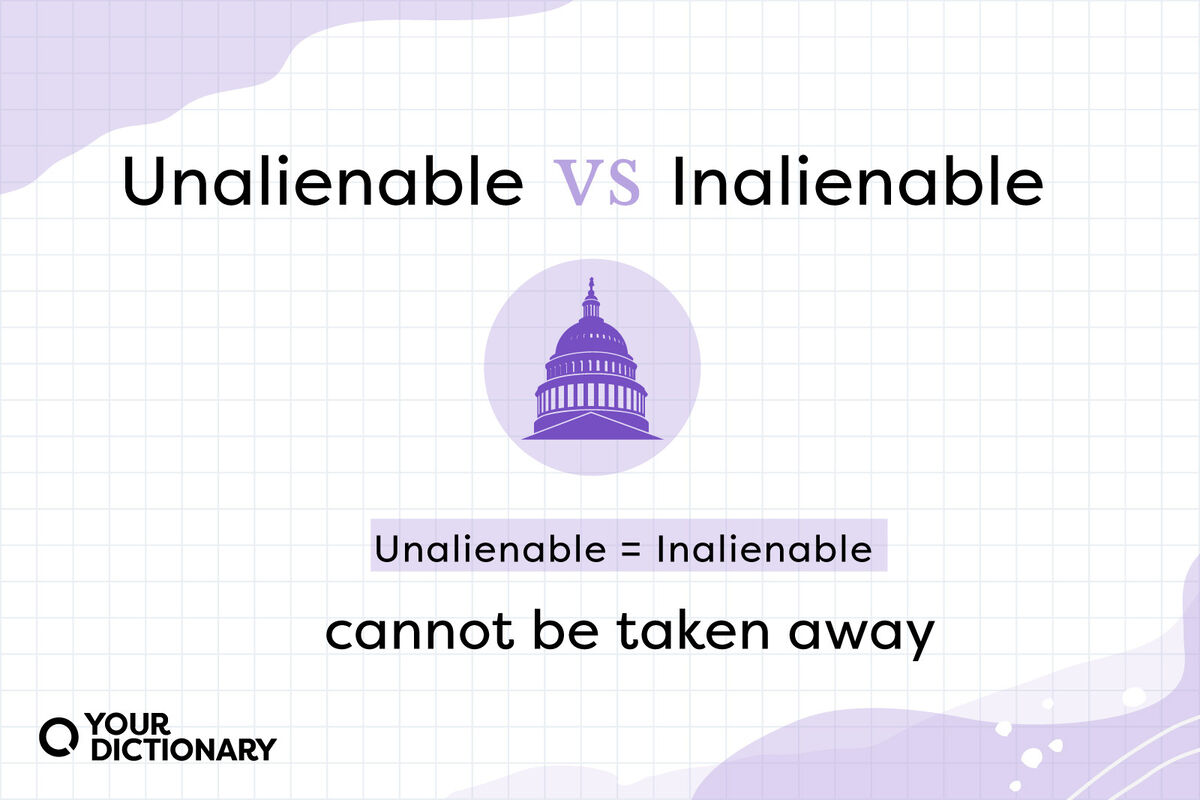 Difference Between Unalienable And Inalienable Differences Explained 