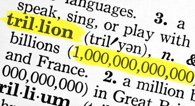 large number name expression trillion