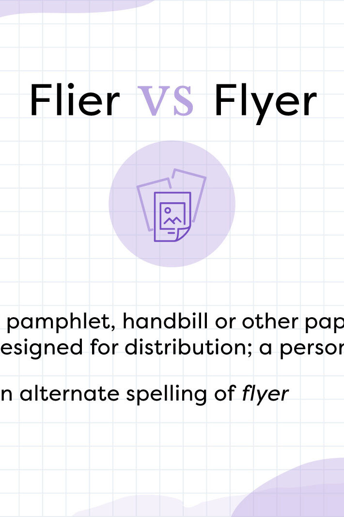 Difference Between Flier and Flyer Differences Explained YourDictionary