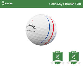 Callaway Chrome Soft golf ball badge