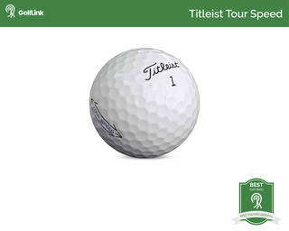 Titleist Tour Speed ball with badge