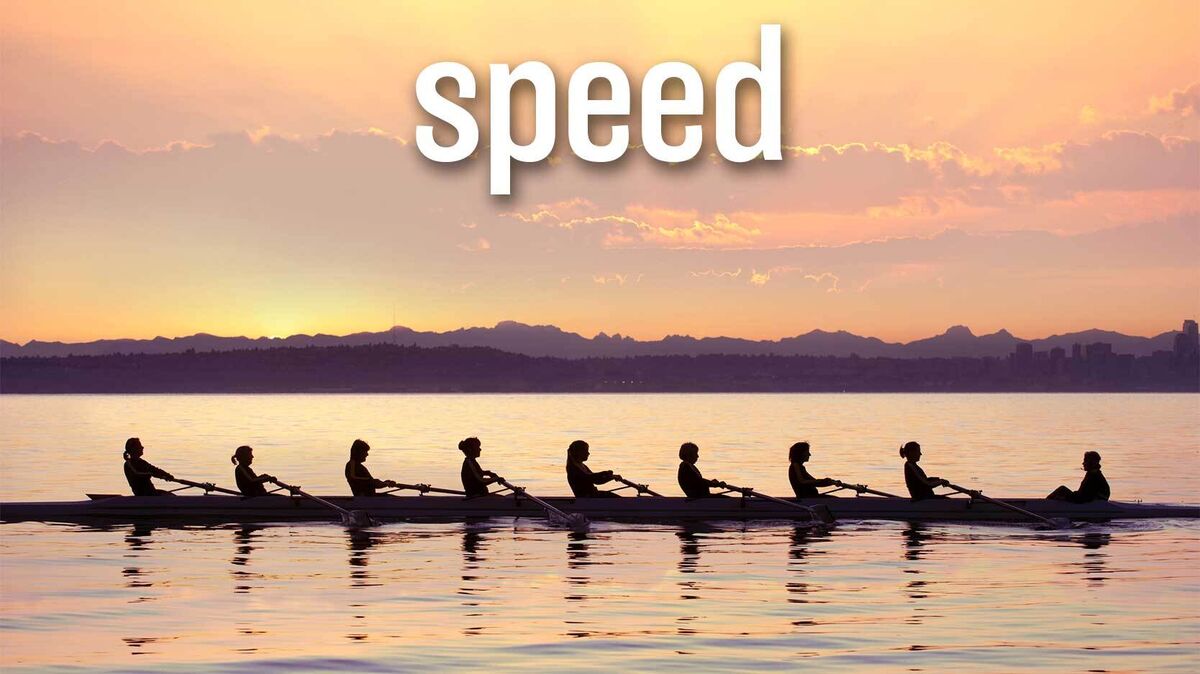 physics speed rowing