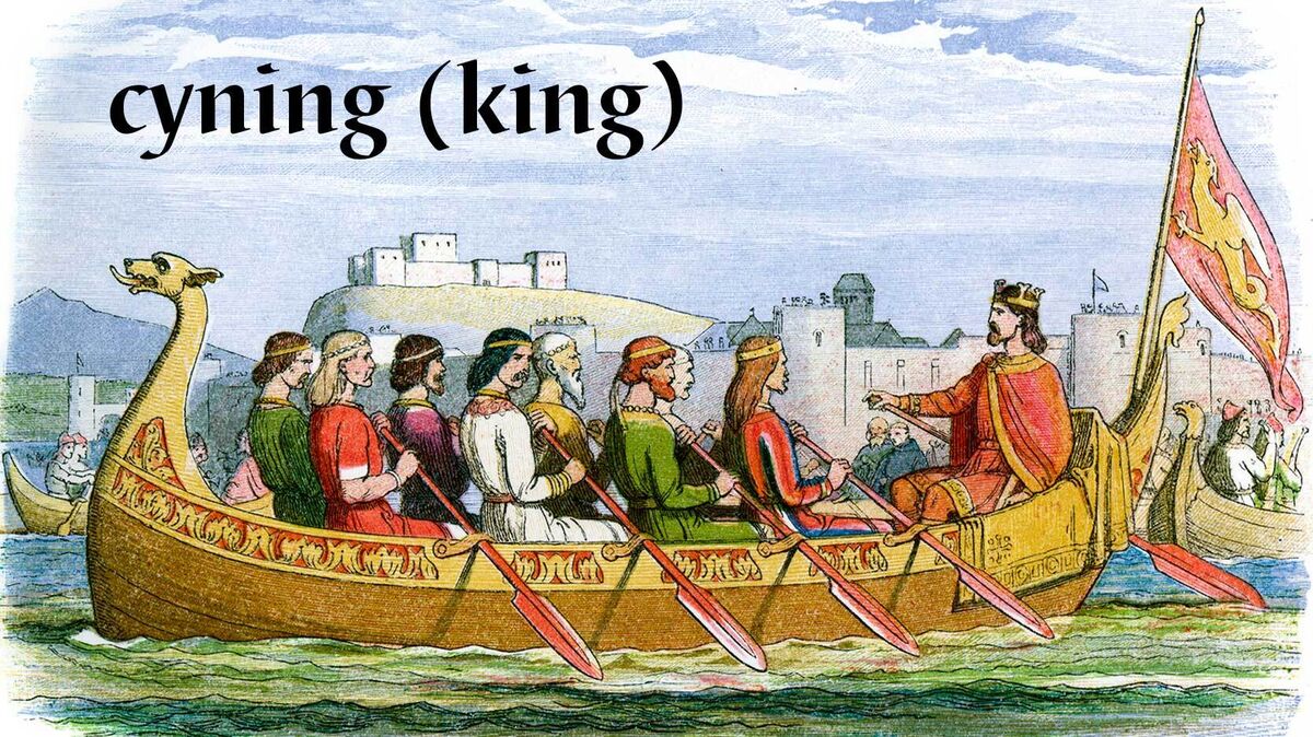 cyning old english word meaning king