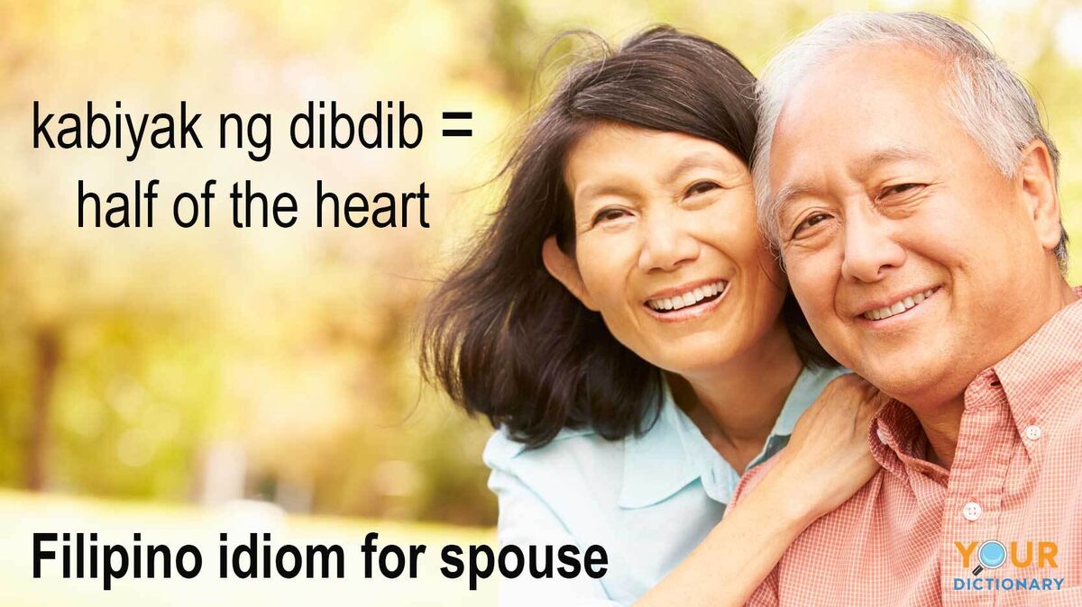 Filipino idiom for spouse